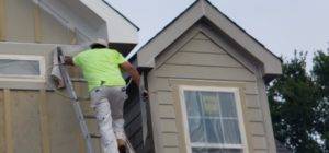 painting exterior trim